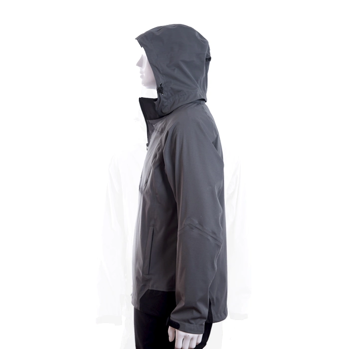 Good Quality Polyester Hooded Function Outdoor Breathable Waterproof Jacket