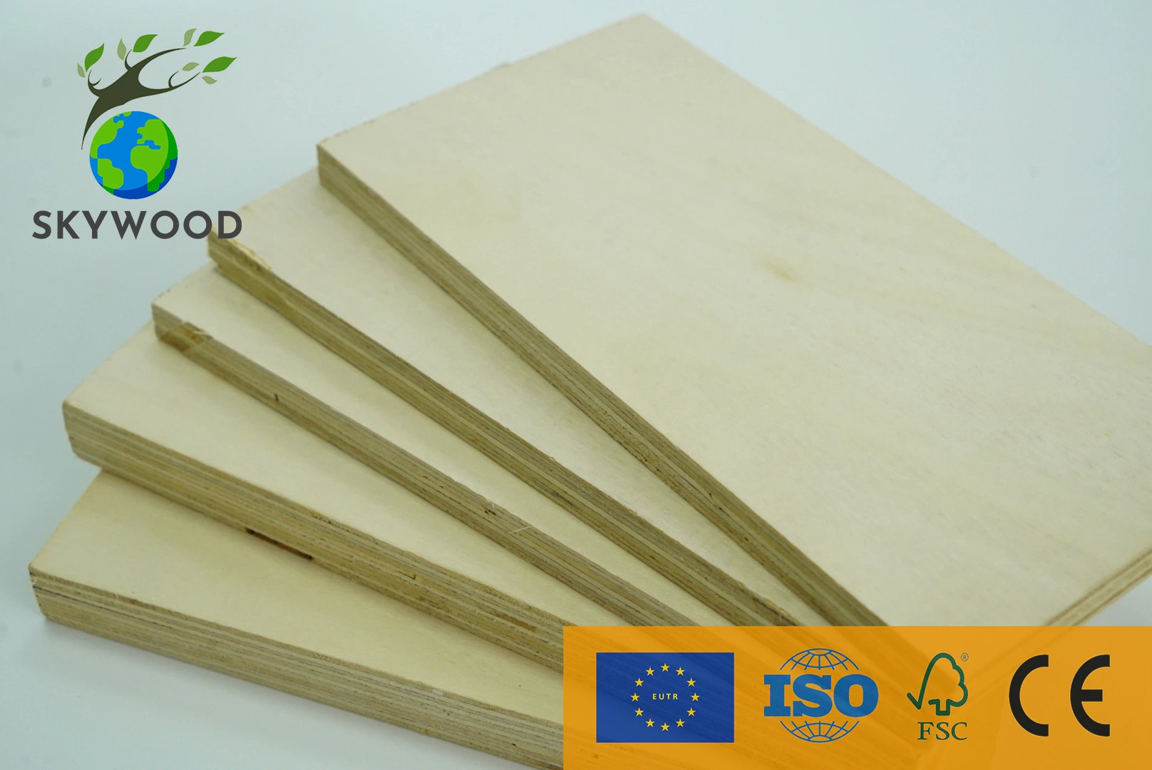 Original Factory Wholesale/Supplier Plywood Prices Timber Carbp2/FSC/CE 16/18mm E1 Glue/Laminated Furniture Commercial Plywood with Poplar Core/Okoume/Pine/Birch Face/Back