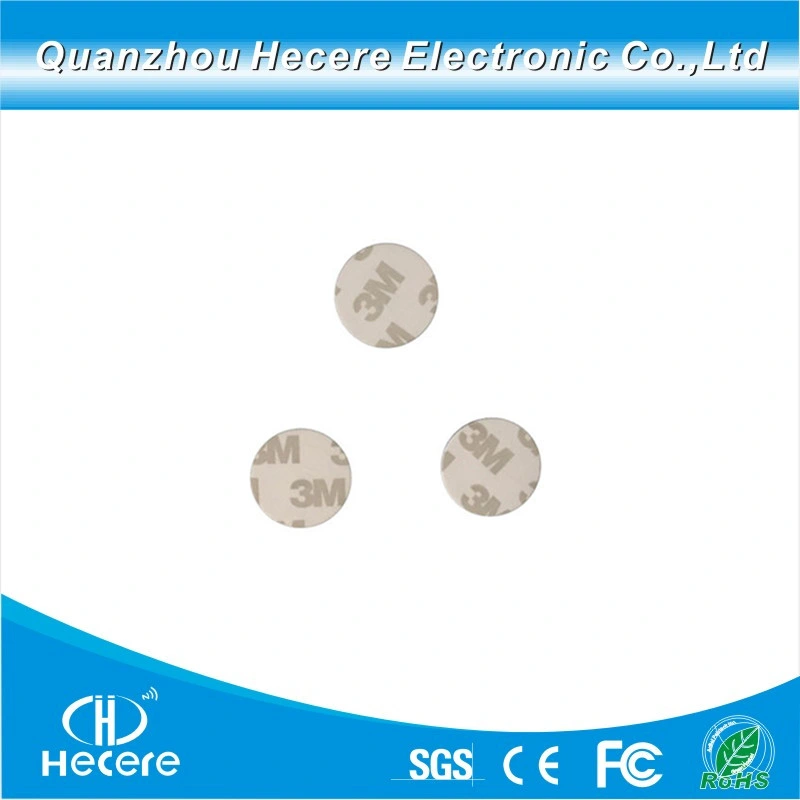 Hohe Qualität/hohe Kostenleistung Rewritable NFC Ntag215 ABS RFID Coins Card für Mobiltelefon