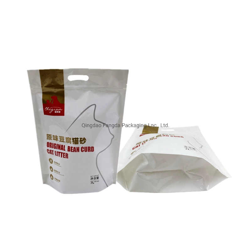 Eco-Friendly Bag Printing Bag Pet Product Packaging Bag Plastic Cat Litter Bag Packaging Material
