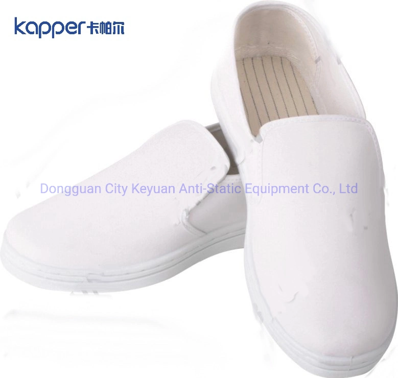 Kapper ESD Cleanroom Dust-Free Anti-Static Shoes Breathable Ventinate Canvas Shoes