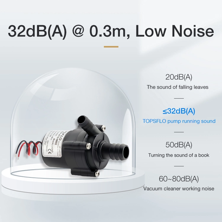 12V DC Brushless Quiet Small Motor Food Pump