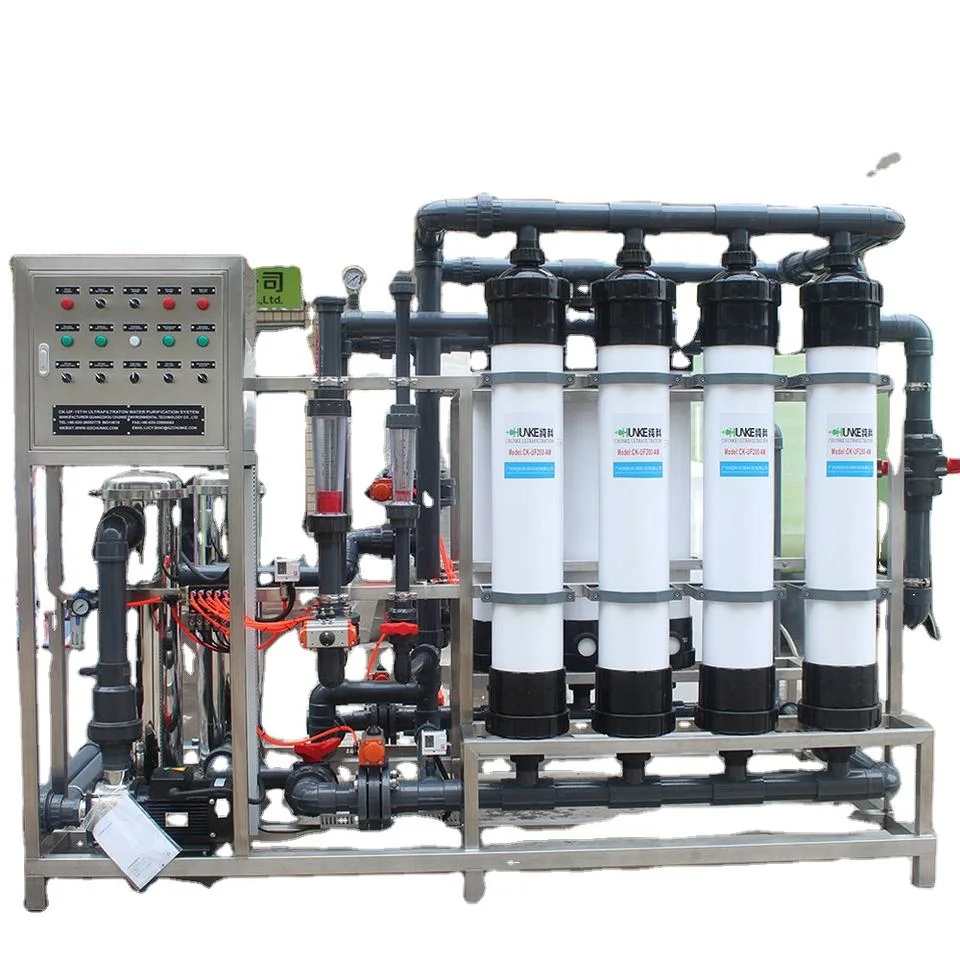 15000L Mineral Water Purification Ultrafiltration Filter System Demineralized Water Treatment Plant