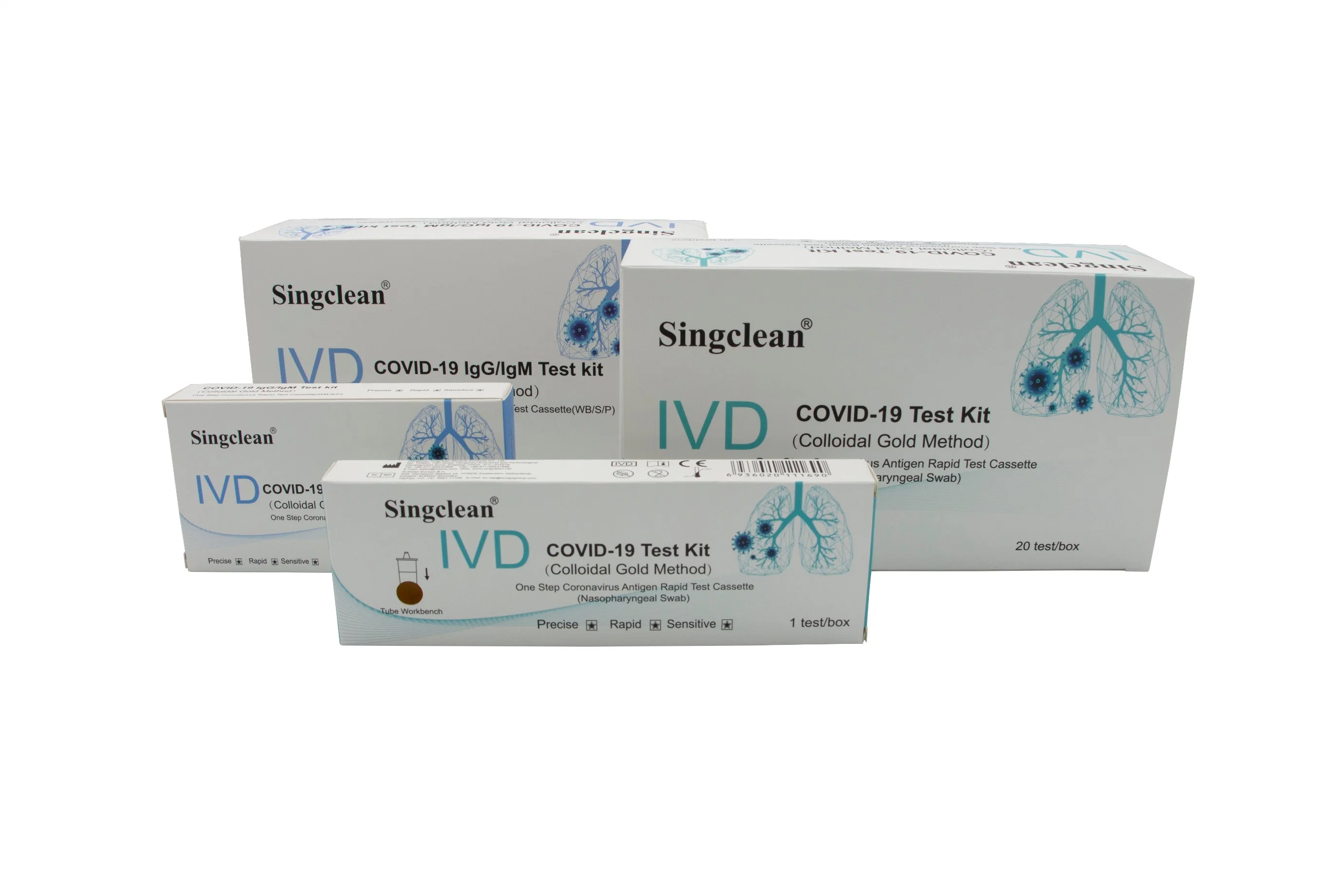 Singclean OEM Igg/Igm Antibody Rapid Test Kits Diagnosis Equipment