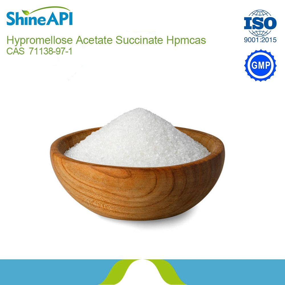 China fábrica de suministro de acetato de Hypromelosa Succinato Hpmcas no. CAS: 71138-97-1