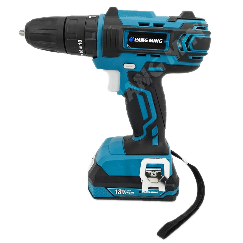 18V/20V Li-ion Battery Platform Cordless Drill with Hammer Function