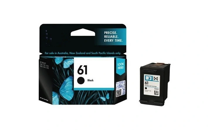 خرطوشة الحبر الأصلية 61 Balck و Color لطابعات HP Inkjet المواد المستهلكة للطابعة