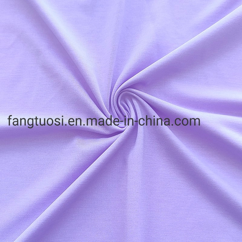 Factory Custom 85 Nylon 15 Spandex Single Jersey Blend Sports Performance Fabric