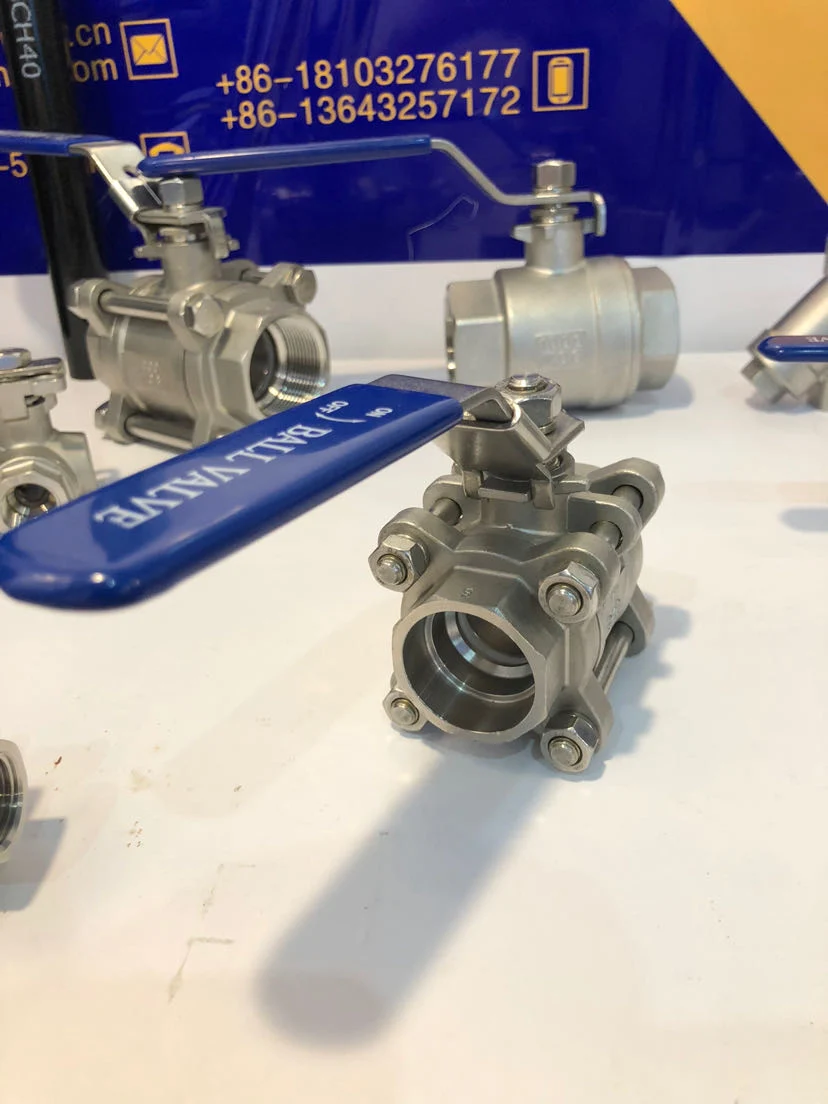 Investment Casting 1000psi DIN3202-M3 2PC Ball Valve