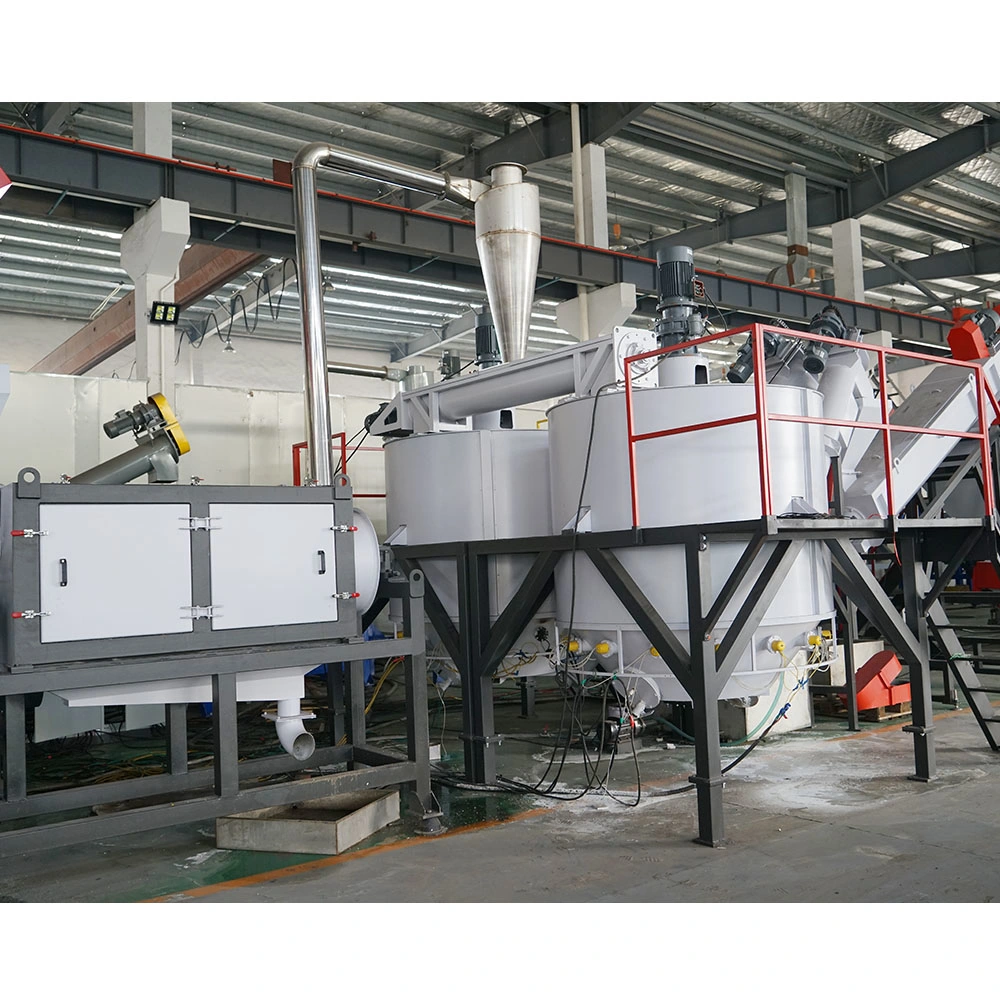 Recycled PP PE Film Washing and Recycling Line/Jiangsu High quality/High cost performance  Agricultural Dirty Film Plastic HDPE Drip Tape Recycling Washing Line