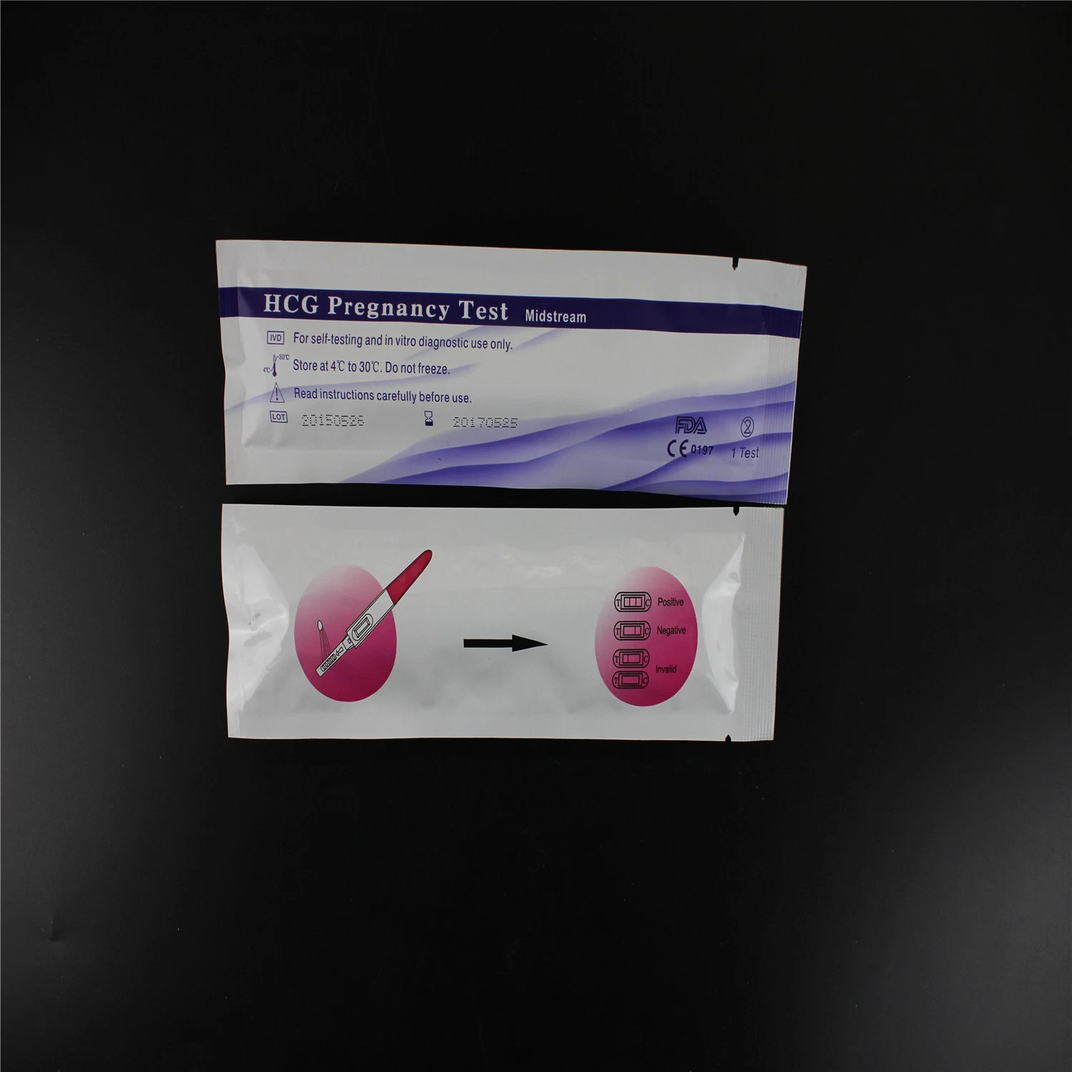 Personal Early One Step HCG Urine Pregnancy Test Kits Strip