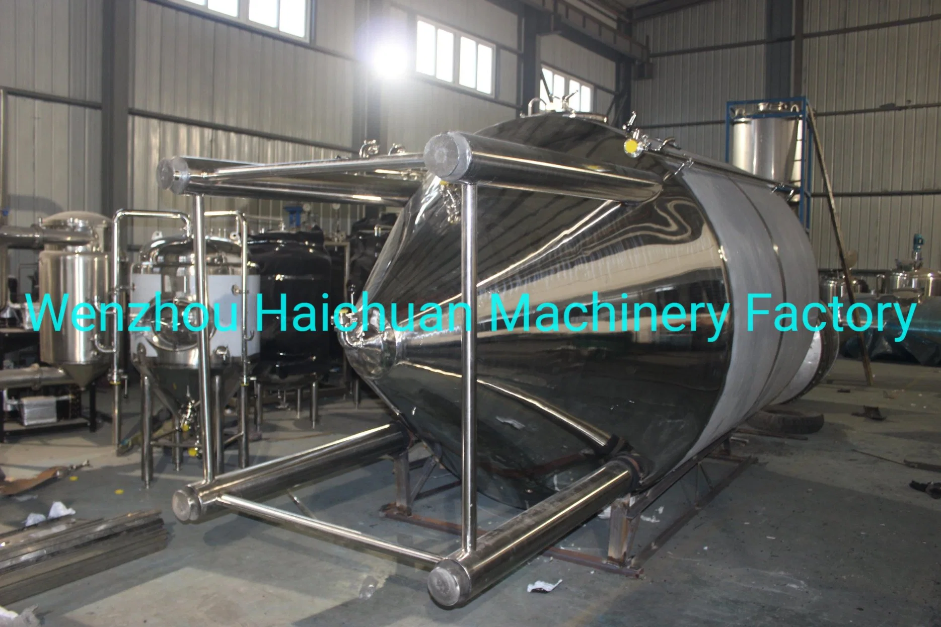 Industrial Beer Factory Beer Brewing Equipment Beer Conical Fermentation Tanks