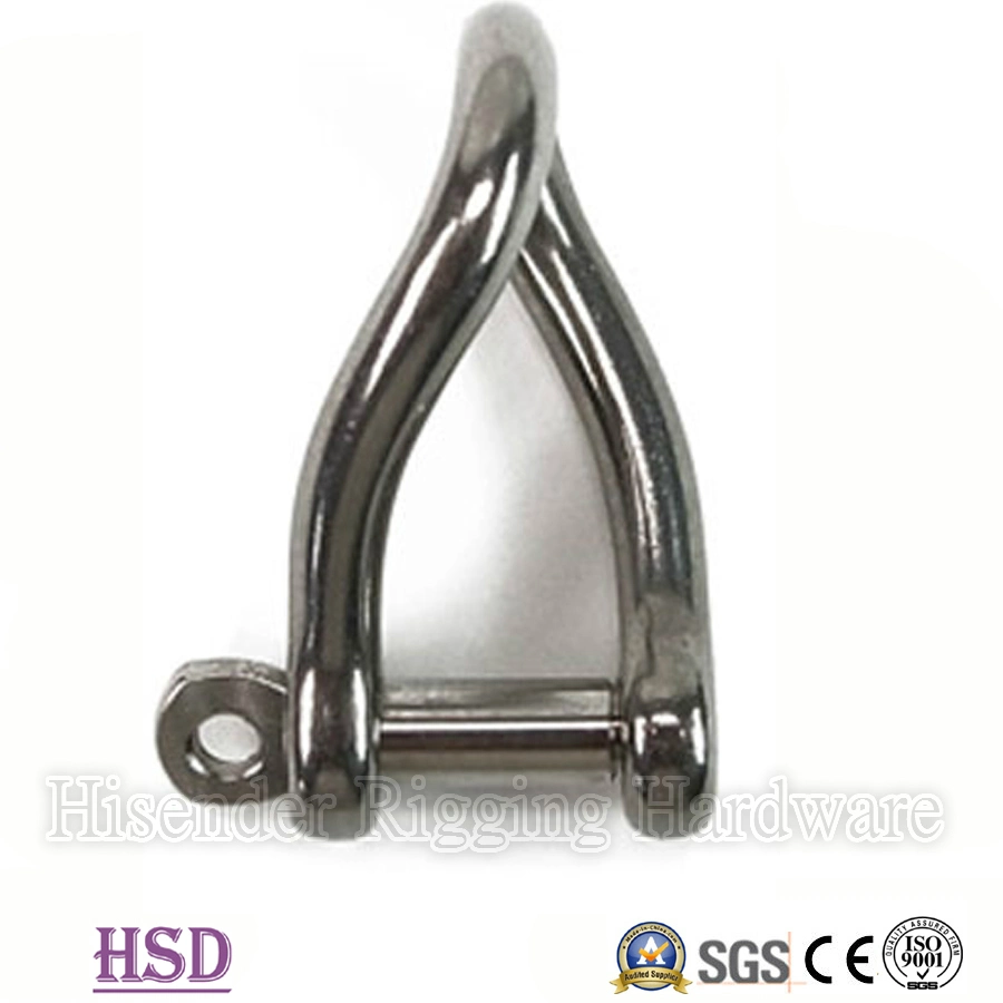 Hot Galvanized Lifting Chain Drop Forged G2130 D Type Shackle