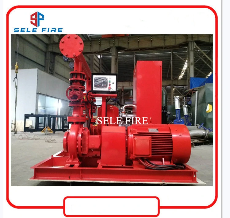 Diesel Engine Electric Jockey Fire Pump Mounted Fire Fighting System with Common Base