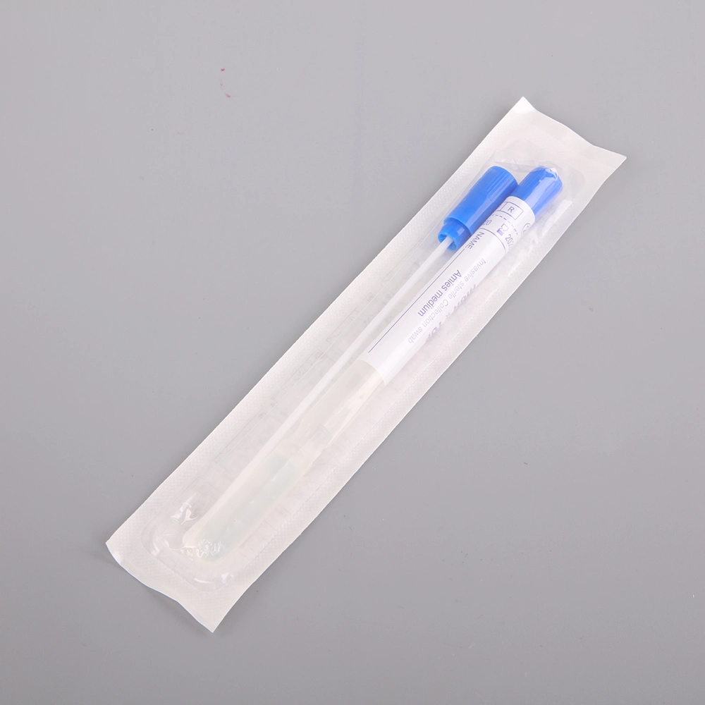 New Design Swab Sticks for Oral Care 100 Cotton Tip Disposable Medical Use Transport Swab Tube with Great Price