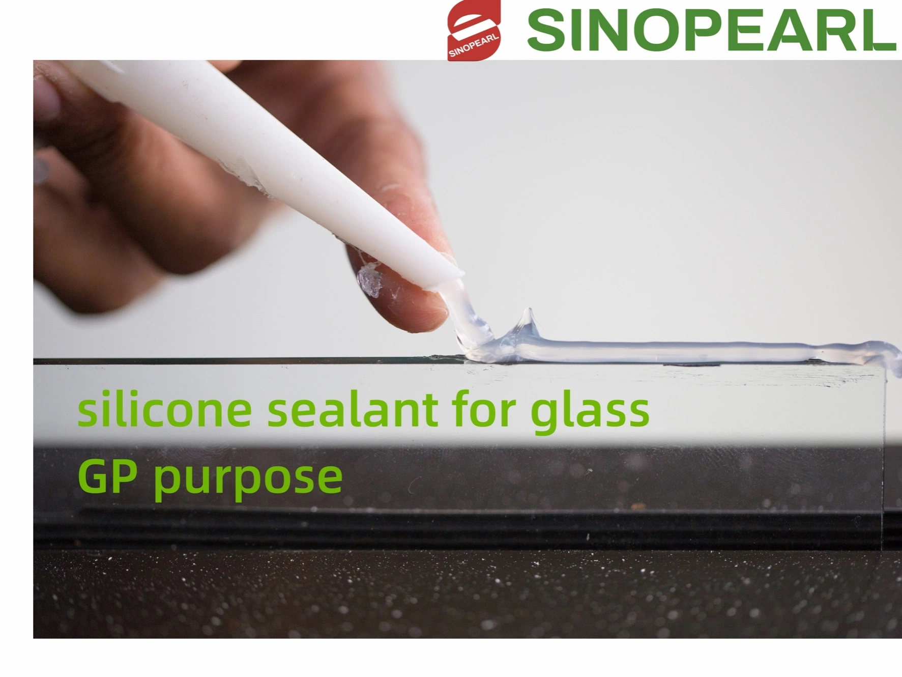 Sinopearl Bond Fast Drying Glass Sealant Glue Gp General Purpose Transparent Silicone Sealant Glue