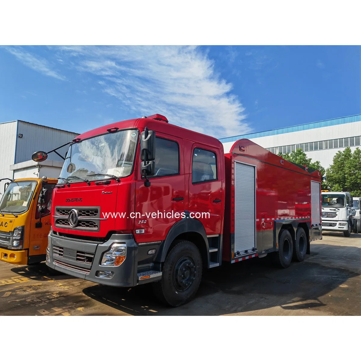 Dongfeng Kinland 12cbm 6X4 Water Fire Foam Fighting Tank Engine Truck Firetruck