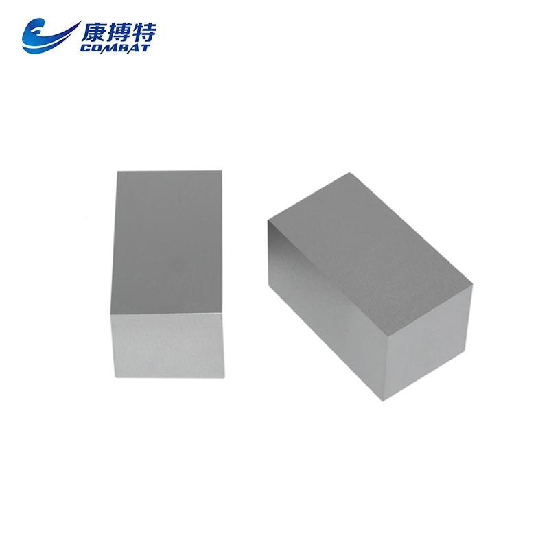 Superfície de polimento de 1 kg cubos de tungsténio barra de liga de tungsténio em bloco de tungsténio Produtos de tungsténio para decoração