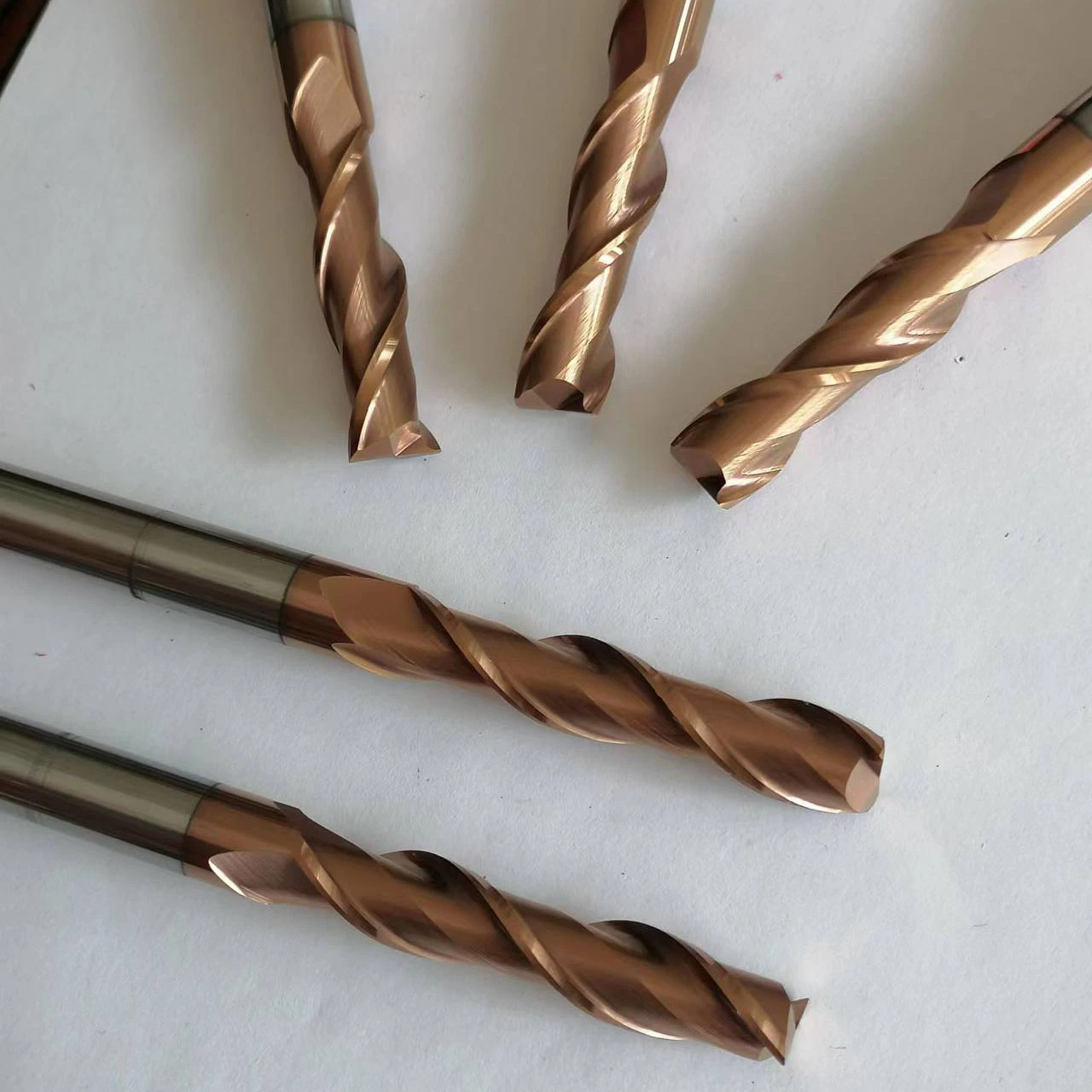 CNC Cutting Tools Preda Ferramentas Coated HRC60 Tungsten Carbide Drills for Stainless Steel