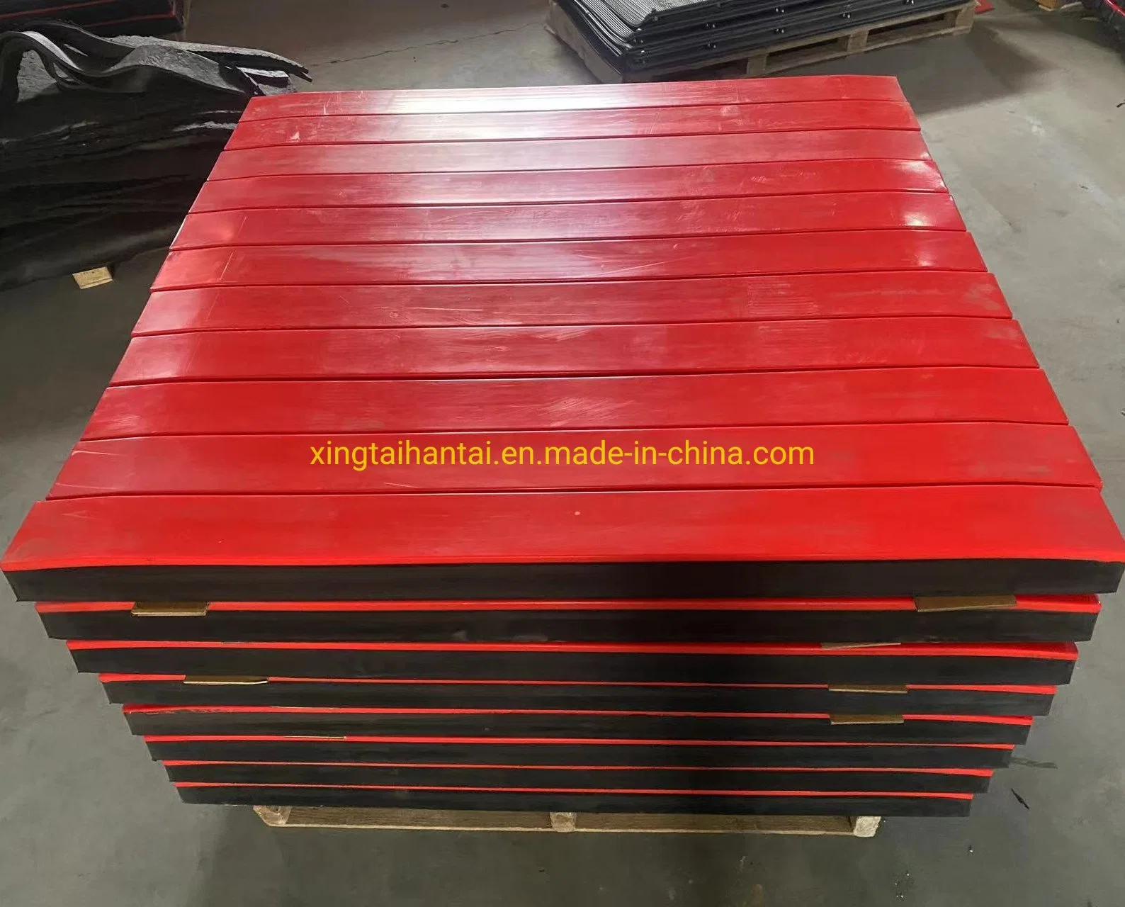 Industry Directly Supply Conveyor Rubber Imapct Bar/Imapct Buffer for Belt Conveyor