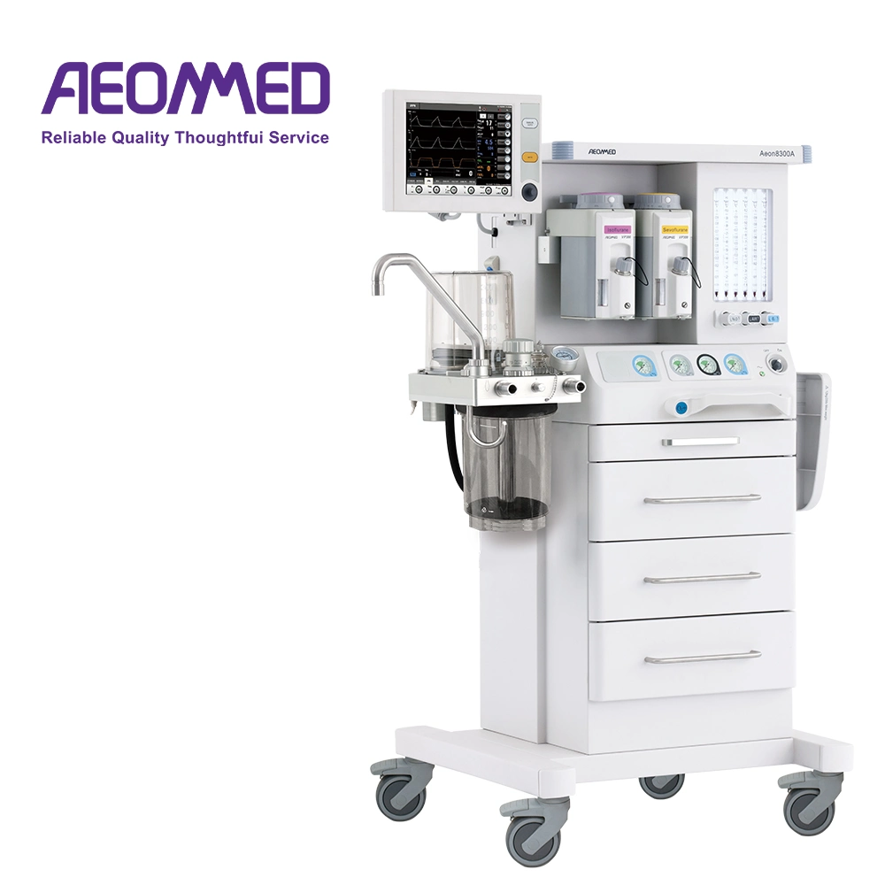 CE Approved Multi-Function or Medical Anesthetic Machine Aeon8300 Anesthesia Workstation with Ventilator