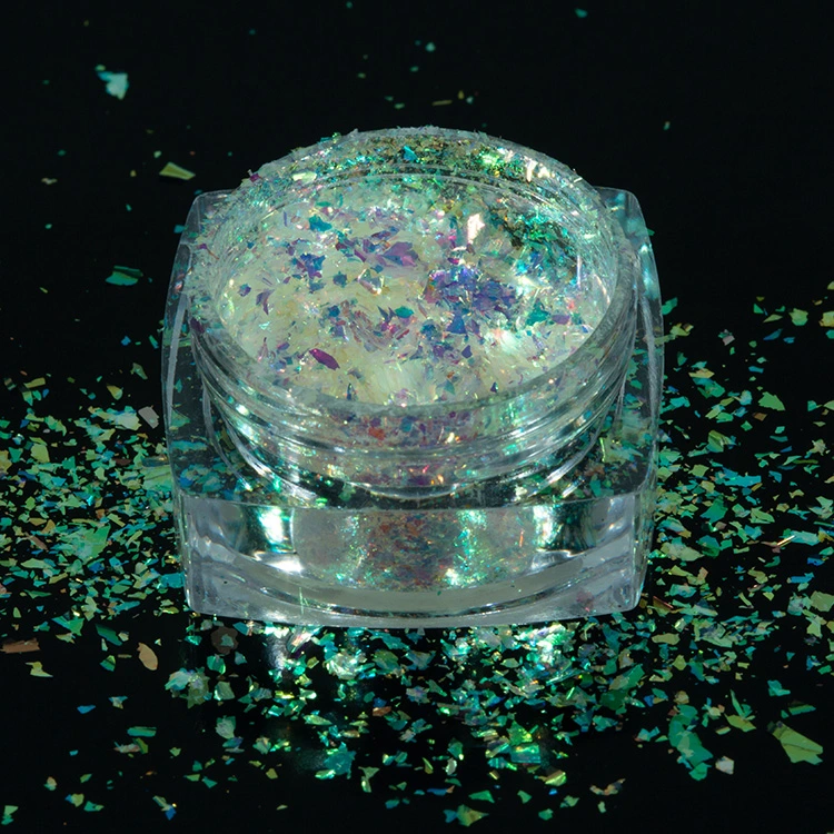 Kolortek Iridescent Chameleon Flakes for Nail Art Design Use