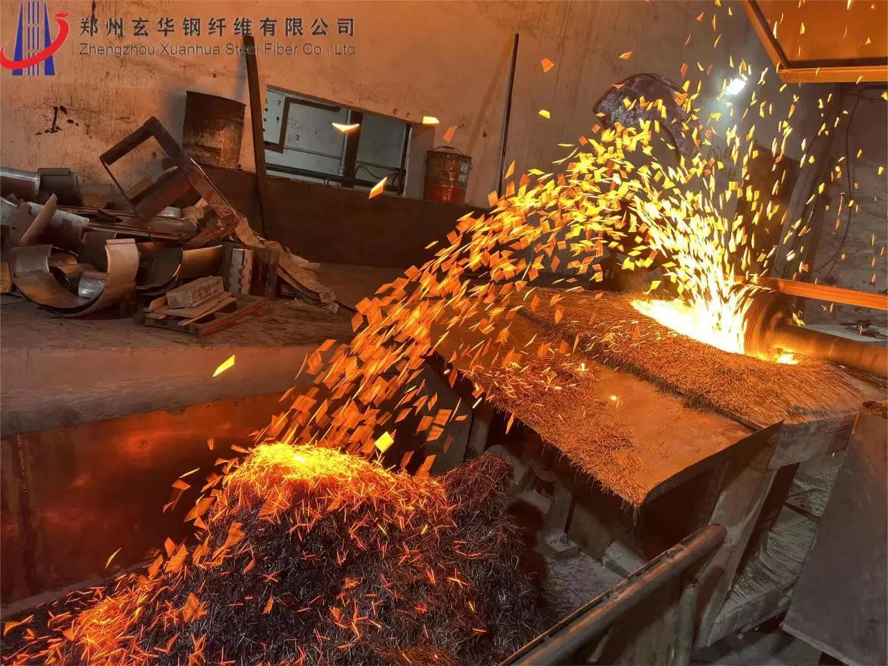 AISI 446 Melt Extract Steel Fiber for Reinforce Refractories Refractory Casting Materials