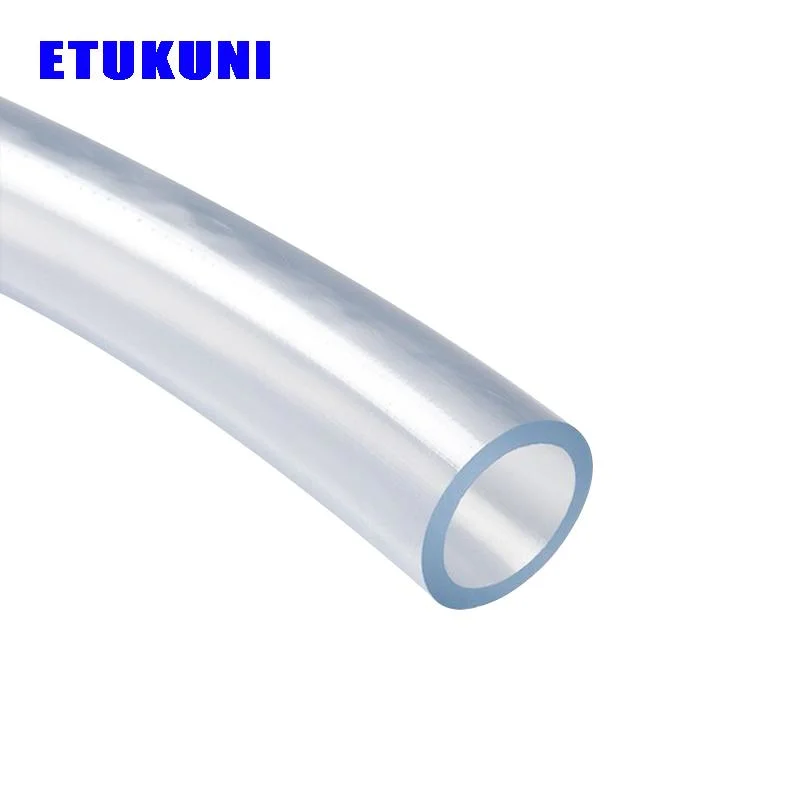 Cheap Soft Flexible PVC Plastic Clear Transparent Pipe Tubing Hose for Water Liquid