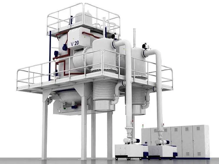 Vertical Bottom Loading Vacuum Furnace