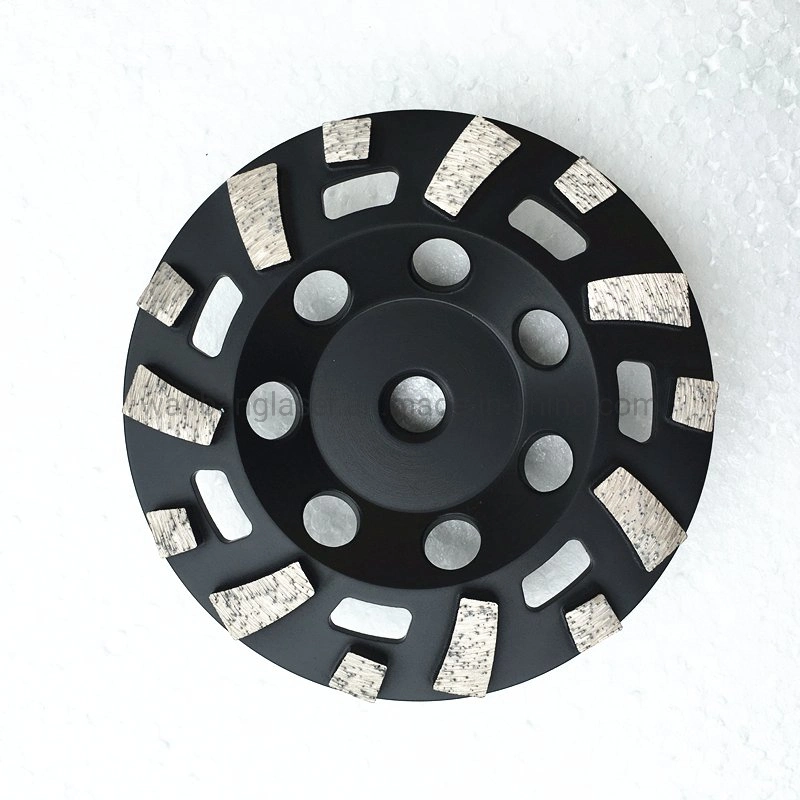 Single Row High quality/High cost performance Turbo Concrete Stone Diamond Grinding Cup Wheel