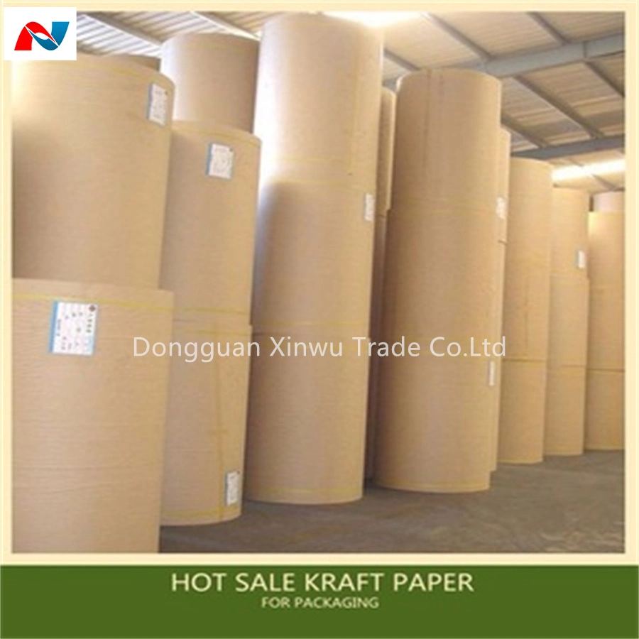 Jumbo Roll High quality/High cost performance  White Craft Paper for Bag