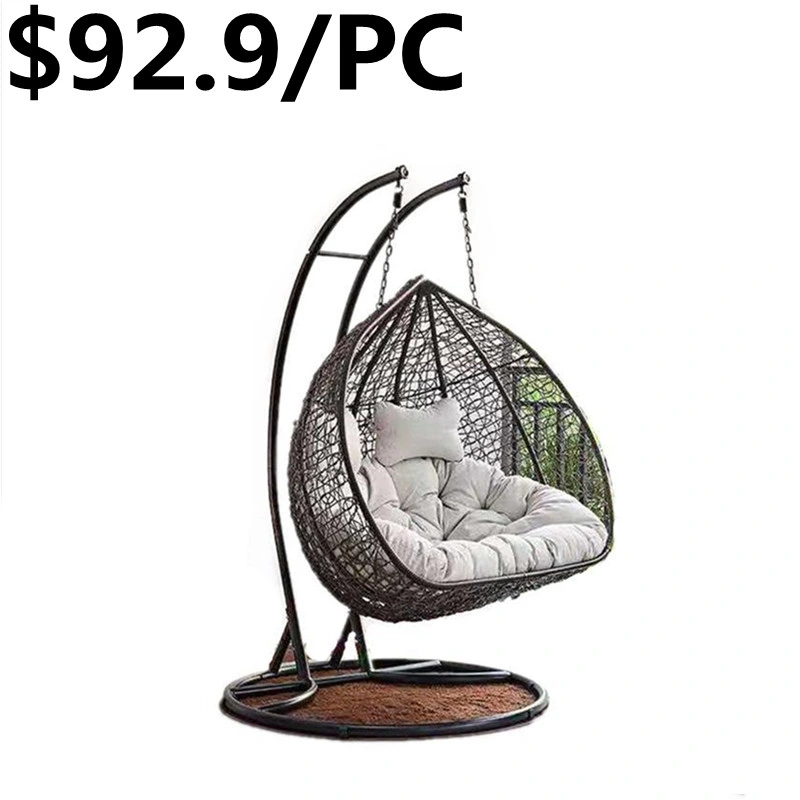 Mobiliario de exterior Jardín Patio Water Drop Hanging Egg Swing silla