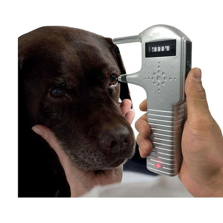 Tonômetro veterinários utilizar instrumentos Hospital Pet Animal Portátil Vet Cão Gato