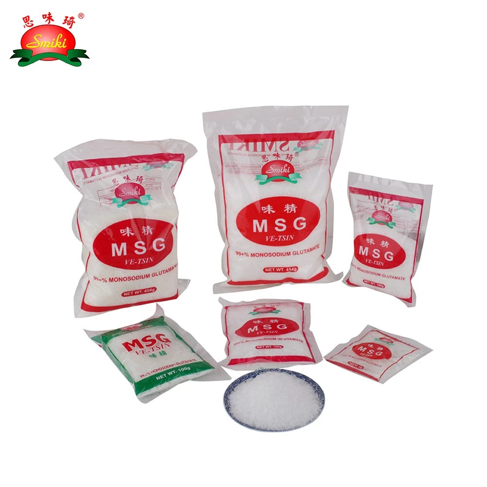 Food Additive Factory Supplier 98% 99% Good Quality Good Teste Monosodium Glutamate Msg for Cooking