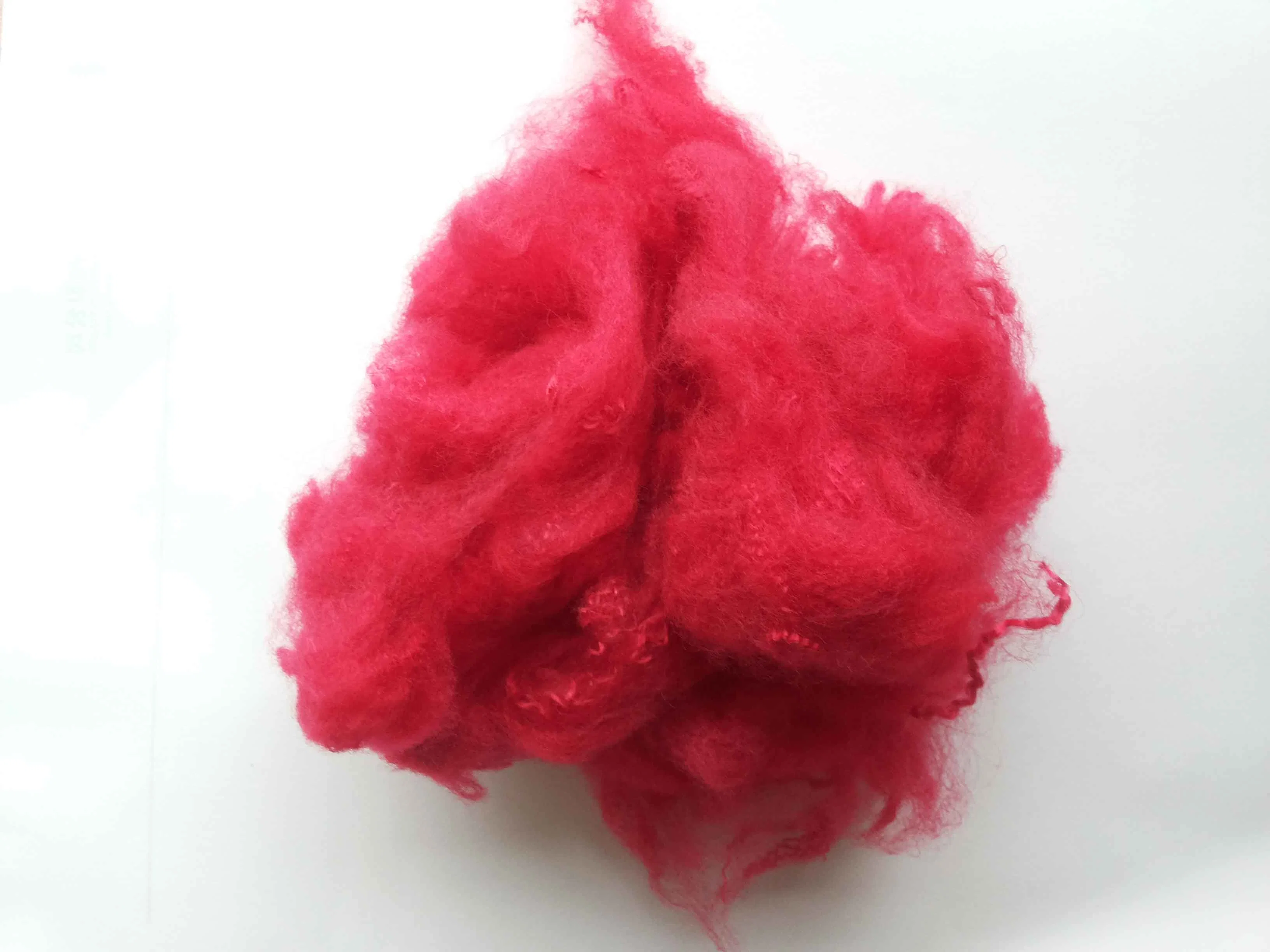 China Manufacturer Low Price Recycled 100% Polyester Staple Fiber