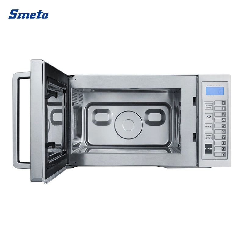 25 Liters Digital Commercial Stainless Steel Microwave Oven for Cake and Pizza