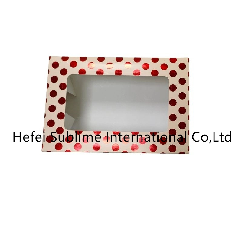 2 PCS Bakery Boxes with Window Cookie Boxes White Card Treat Boxes Small and Big Cake Box for Dessert