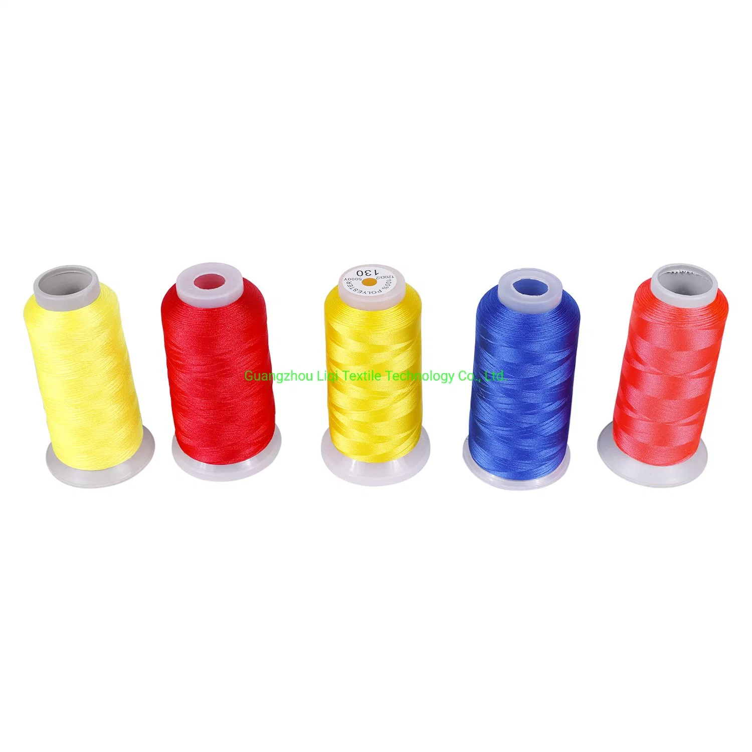 120d/2 100% Polyester Fluorescence Embroidery Silk Thread