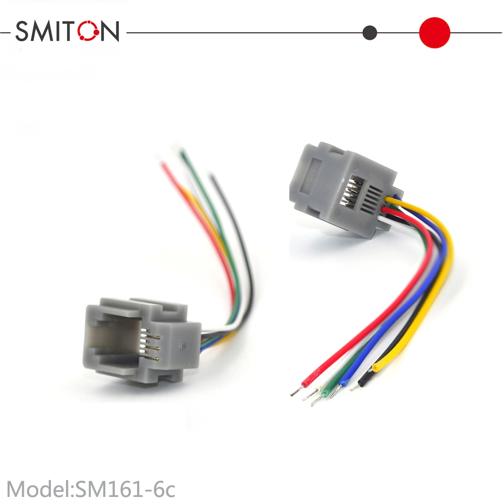 Telephone Socket 4c 6c 623K with Wire