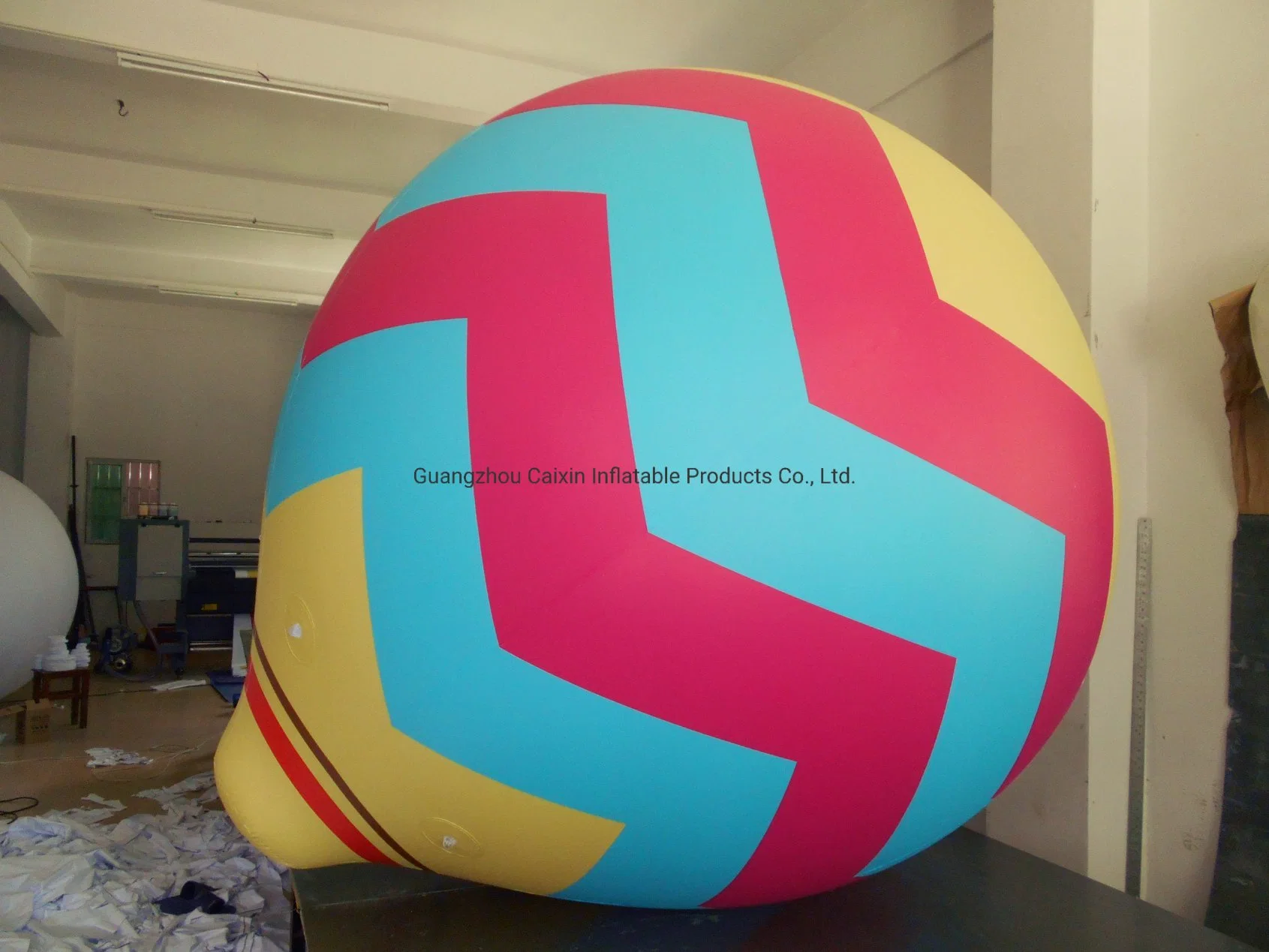 Boyi flotante Publicidad Aire caliente Helio inflable globo