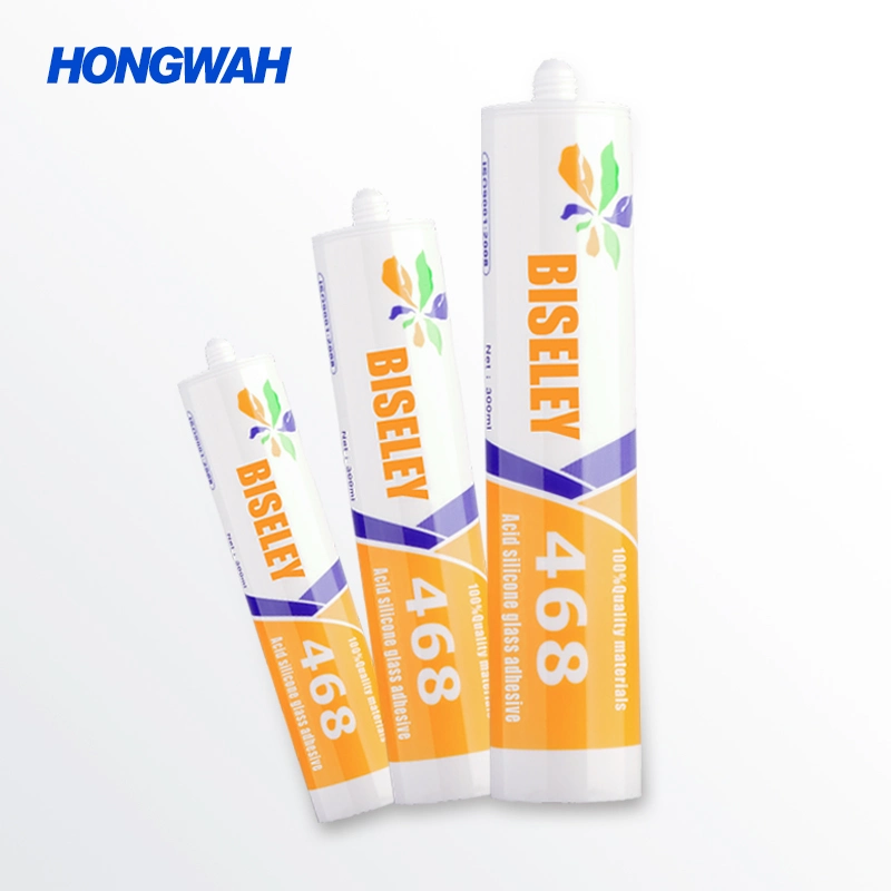 Custom Room Temperature Vulcanized Silicone Rubber Bathroom Sanitary Ware Bathtub Glass Paste Sealant Non-Deformable Non-Mold High Transparent Glue