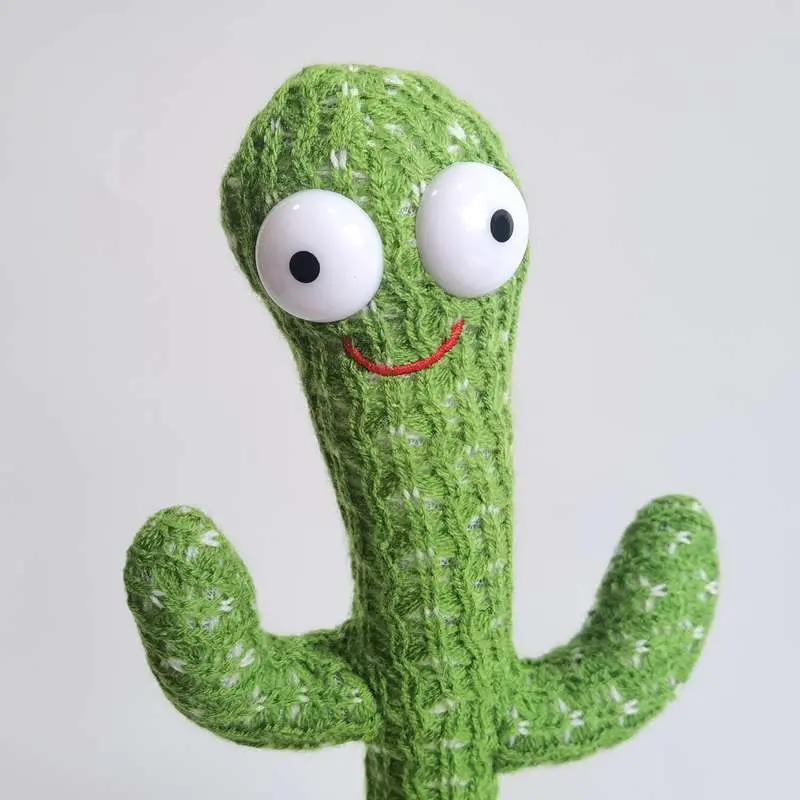 2021 Wholesale/Supplier Price Stuffed Music Simulation Plush Doll Dancing Cactus Plush Toys