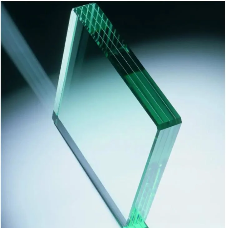 Safety Tempered Laminated Glass PVB 6.38mm 8.38mm 8.76mm 11.52mm Clear Laminated Glass