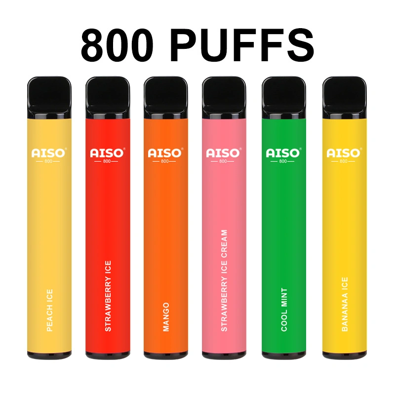 Best-Seller Fumar Vape 20mg/600puff 50mg/800puff de cigarros electrónicos descartáveis com entrega rápida