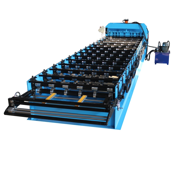 Glazed Tile Metal Roofing Tile Making Machine for Building Material Machinery