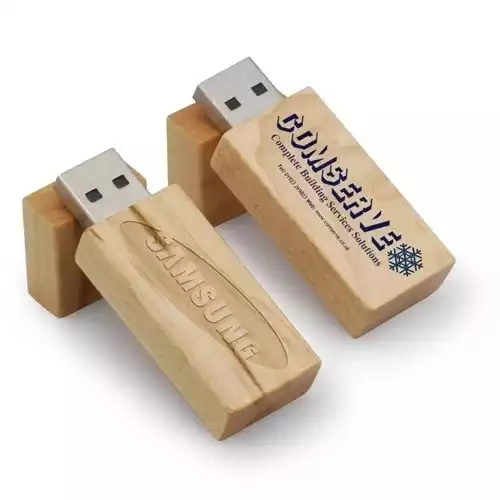 Block Form Eco USB Custom Gift USB 1GB 2GB 4GB 8GB 16GB 32GB 64GB Holz maßgeschneiderte Pen Drive USB-Flash Laufwerke