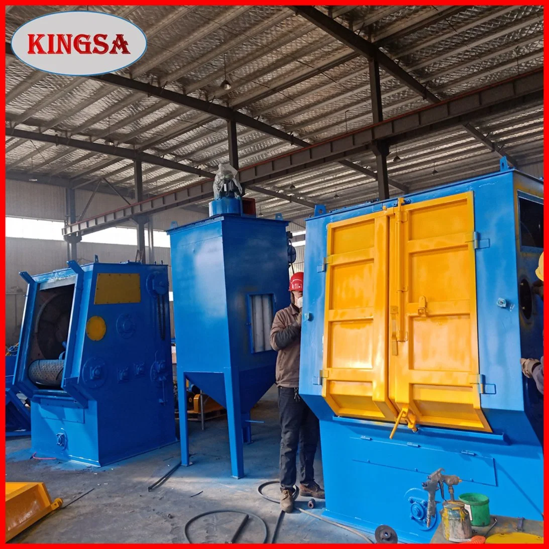 Tumblast Descaling Shot Blasting Machines for Screws and Valve Spring