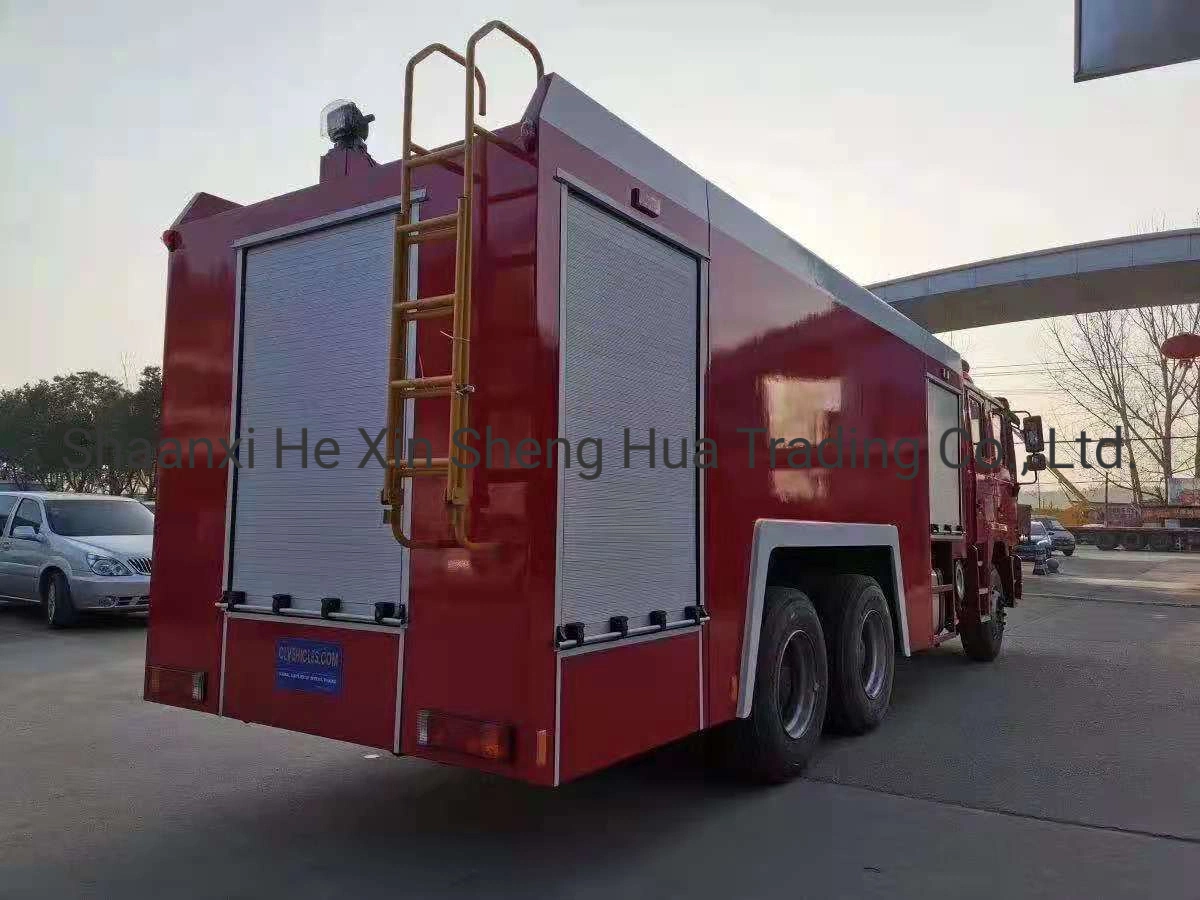 Shaanxi Delong Shacman F3000 4X2 de 6 toneladas de caza de combate de incendios camión de bomberos de rescate/China Shacman