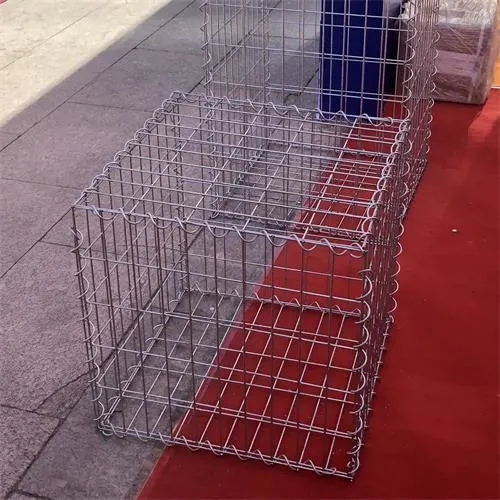 Hexagonale Gabion Drahtgitter / PVC-beschichtete Gabion Box