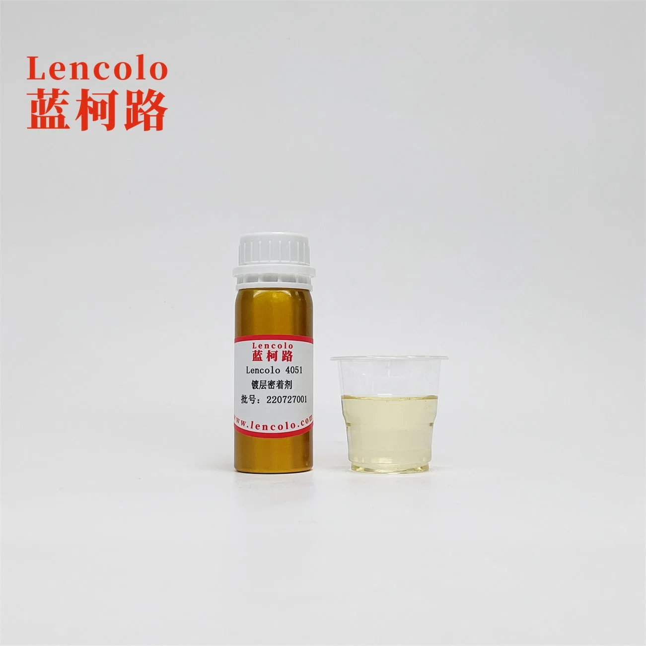 Lencolo 4051 phosphate modifié adhésion promoteur Agent liquide jaune clair Promoteur d'adhésion additif pour primaire de placage sous vide promoteur d'adhésion de base